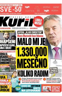 Kurir - broj 1583, 5. jul 2018.