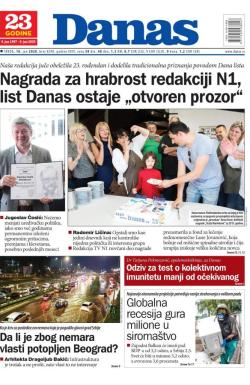 Danas - broj 8290, 10. jun 2020.