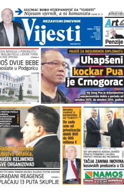 Vijesti - broj 6037, 17. jan 2015.