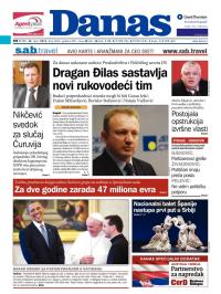 Danas - broj 6024, 28. mar 2014.