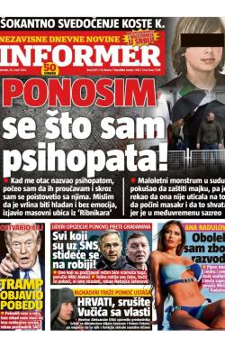 Informer - broj 4241, 26. mar 2026.