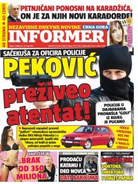 Informer CG - broj 1187, 26. mar 2016.