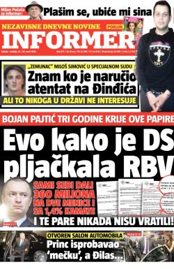 Informer - broj 877, 21. mar 2015.