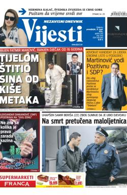 Vijesti - broj 5749, 31. mar 2014.