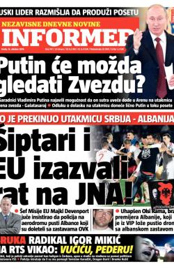 Informer - broj 747, 15. okt 2014.