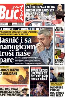 Blic - broj 7809, 10. nov 2018.