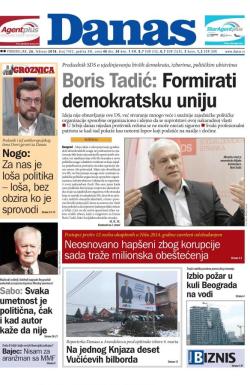 Danas - broj 7455, 26. feb 2018.