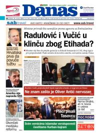 Danas - broj 5860, 15. okt 2013.