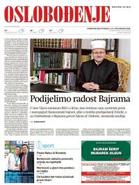 Oslobođenje - broj 25.004, 4. jul 2016.