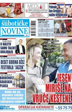 Nove Subotičke novine - broj 137, 18. okt 2019.