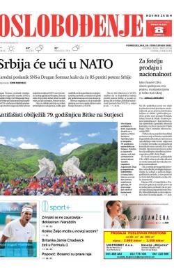 Oslobođenje - broj 27022, 20. jun 2022.