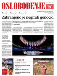 Oslobođenje - broj 26743, 24. jul 2021.