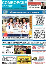Somborske novine - broj 3102, 6. dec 2013.