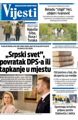 Vijesti - broj 9843, 25. sep 2025.