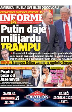 Informer - broj 4190, 23. jan 2026.