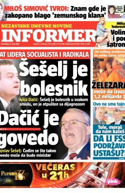 Informer - broj 878, 23. mar 2015.