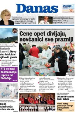Danas - broj 8717, 11. avg 2021.