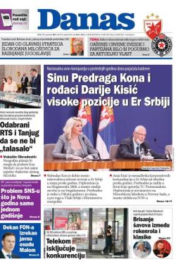 Danas - broj 8752, 15. sep 2021.