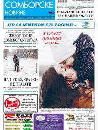 Somborske novine - broj 3323, 2. mar 2018.