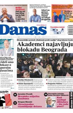 Danas - broj 9492, 23. dec 2023.