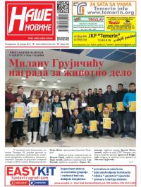 Naše novine, Temerin - broj 261, 16. jan 2017.