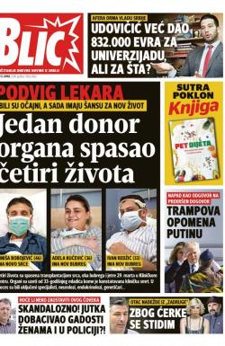 Blic - broj 7600, 13. apr 2018.