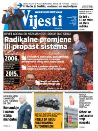 Vijesti - broj 6160, 21. maj 2015.