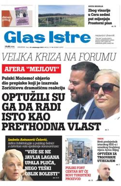 Glas Istre - broj 310, 10. nov 2021.