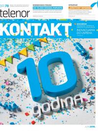 Telenor Kontakt - broj 78, 1. jun 2016.