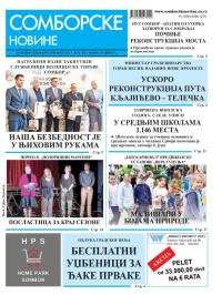 Somborske novine - broj 3598, 9. jun 2023.