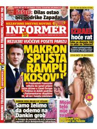 Informer - broj 3652, 16. apr 2024.