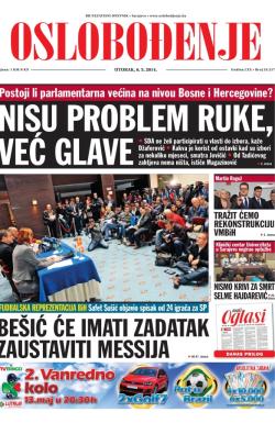 Oslobođenje - broj 24.217, 6. maj 2014.