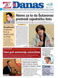 Danas - broj 7343, 6. nov 2017.