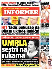 Informer - broj 447, 21. okt 2013.