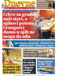 Dnevne novine - broj 3124, 15. okt 2021.