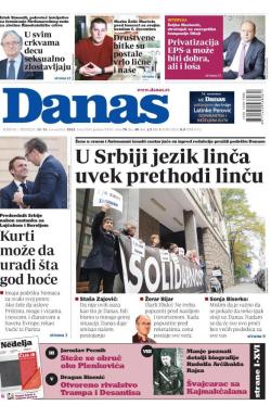 Danas - broj 9150, 12. nov 2022.