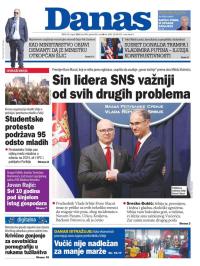 Danas - broj 9989, 13. avg 2025.