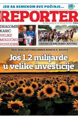 Novosadski reporter - broj 132, 24. avg 2017.