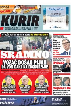 Kurir - broj 3327, 29. maj 2023.