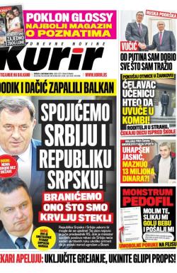 Kurir - broj 1673, 3. okt 2018.