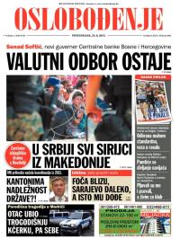 Oslobođenje - broj 24.692, 24. avg 2015.