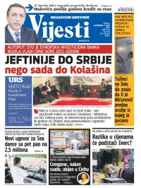 Vijesti - broj 6081, 2. mar 2015.