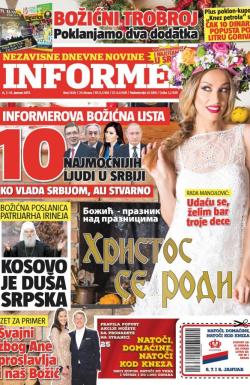 Informer - broj 1430, 6. jan 2017.