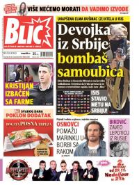 Blic - broj 6749, 26. nov 2015.