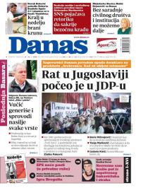 Danas - broj 7957-7958, 13. jul 2019.