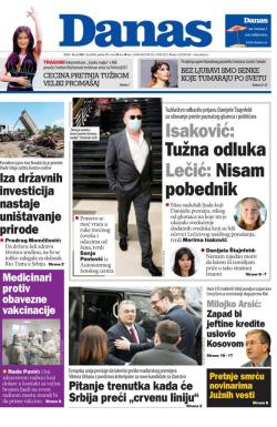 Danas - broj 8689, 14. jul 2021.