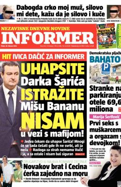 Informer - broj 554, 28. feb 2014.