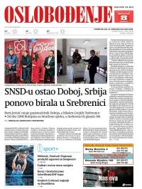 Oslobođenje - broj 26616, 22. feb 2021.