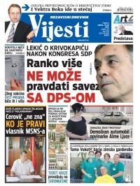 Vijesti - broj 6182, 13. jun 2015.