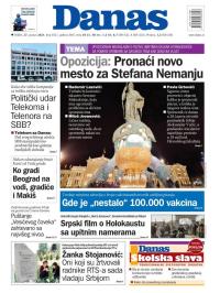 Danas - broj 8521, 27. jan 2021.